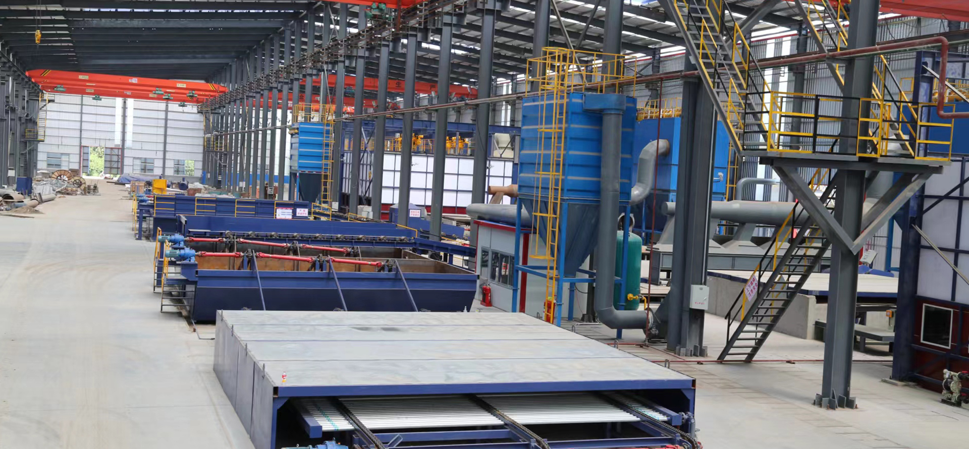 全封閉的預處理室，適用于酸洗，漂洗，助焊，酸霧收集和洗滌塔系統(tǒng)