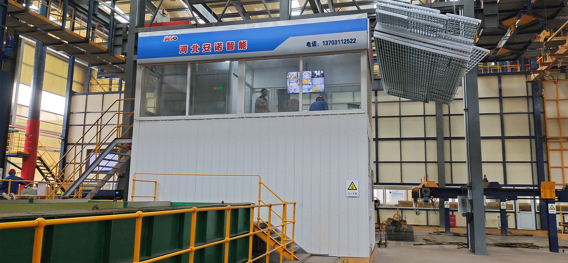 PLC程序控制系統(tǒng)，完成熱浸鍍鋅生產，自動控制和穩(wěn)定運行