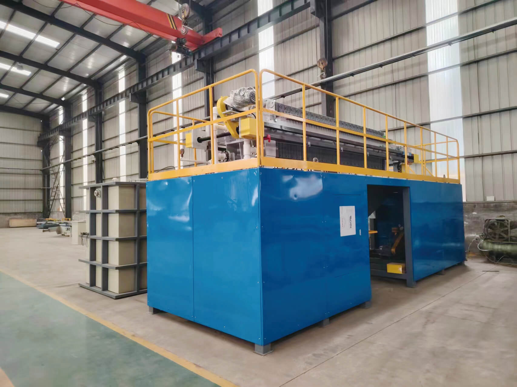 護攔板吹鍍生產(chǎn)線