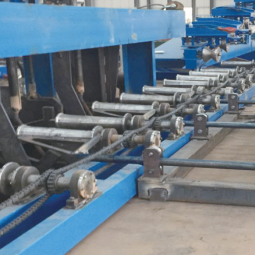 護(hù)攔板吹鍍生產(chǎn)線(xiàn)